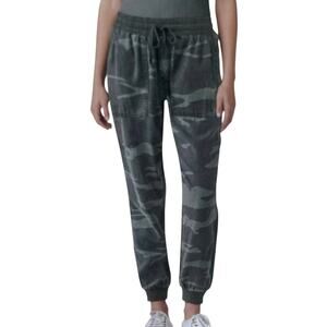 Splendid Women’s Green  Camouflage  Joggers Pants XXL